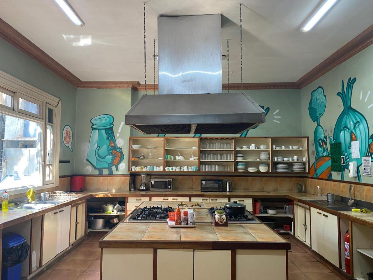 La Casa Roja Hostel Santiago Kültér fotó