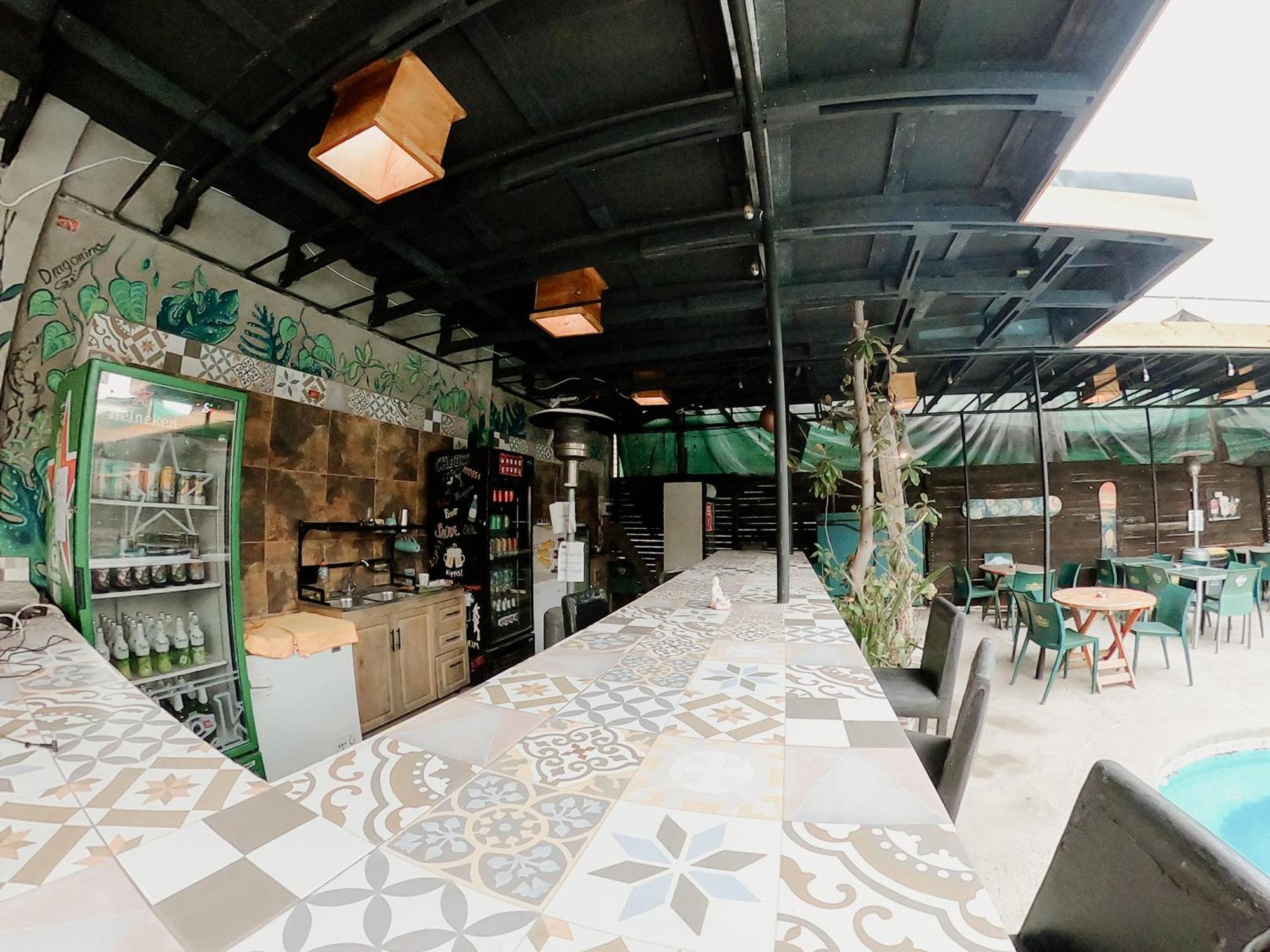 La Casa Roja Hostel Santiago Kültér fotó
